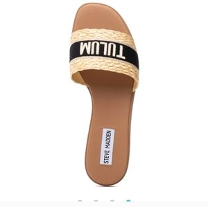 NWT NIB steve madden Knox raffia sandal sz 8.5
